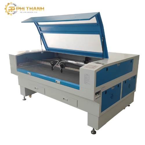 Máy cắt khắc laser CO2 hai đầu