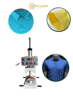 Máy Ép Nhiệt JY-616-350 Ép Cong Cổ Áo Liền Mạch Cho Ngành May Mặc Tại Nam Định