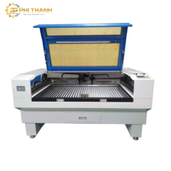 Máy Cắt Khắc Laser CO2 Hai Đầu