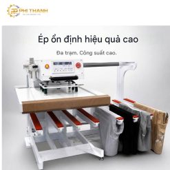 Máy ép nhiệt tay dài JY-6080A hai trạm 8 tay ở Đà Nẵng